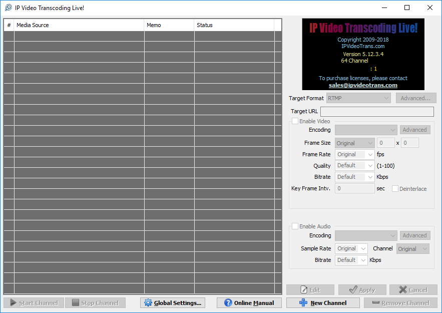 IP Video Transcoding Live! 5.12.3.4 Cracked IP Video Transcoding Live! 5.12.3.4 Cracked