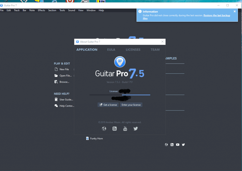 Guitar Pro 7.5.3 Crack Guitar Pro 7.5.3 Crack