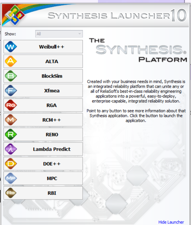 reliasoft synthesis 10 crack reliasoft synthesis 10 crack